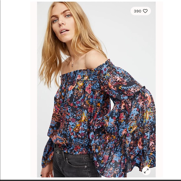 Free People Tops - NWT Free People Spirit Off the Shoulder Top
